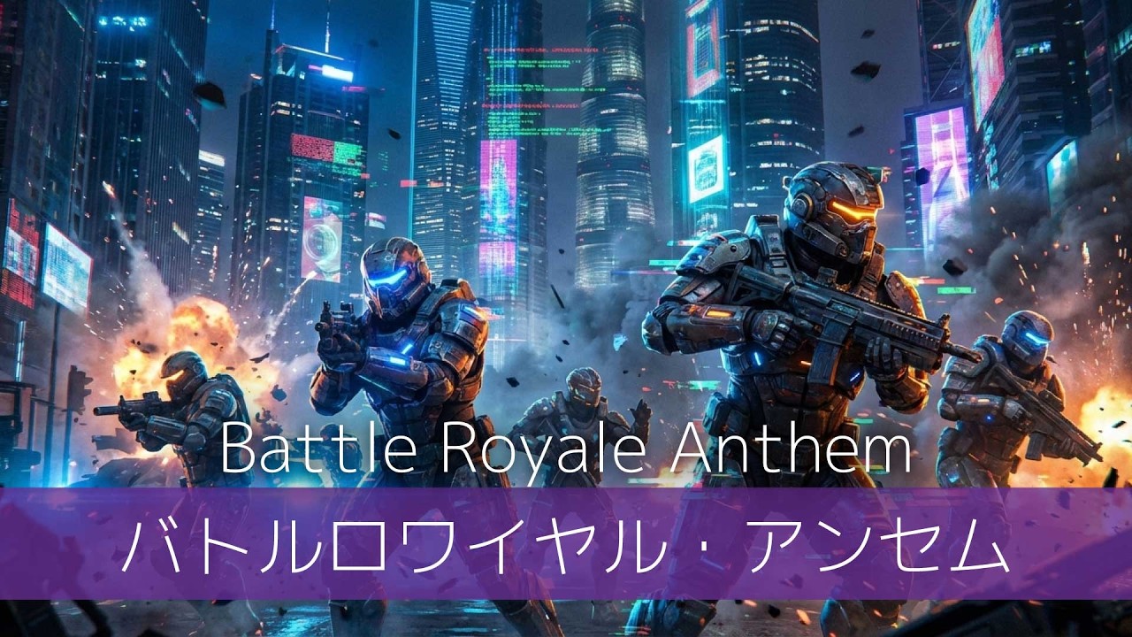 【大会用BGM】Battle Royale Anthem - 激戦・緊張・勝利 - Apex/Fortnite/Valorant / Gaming Music