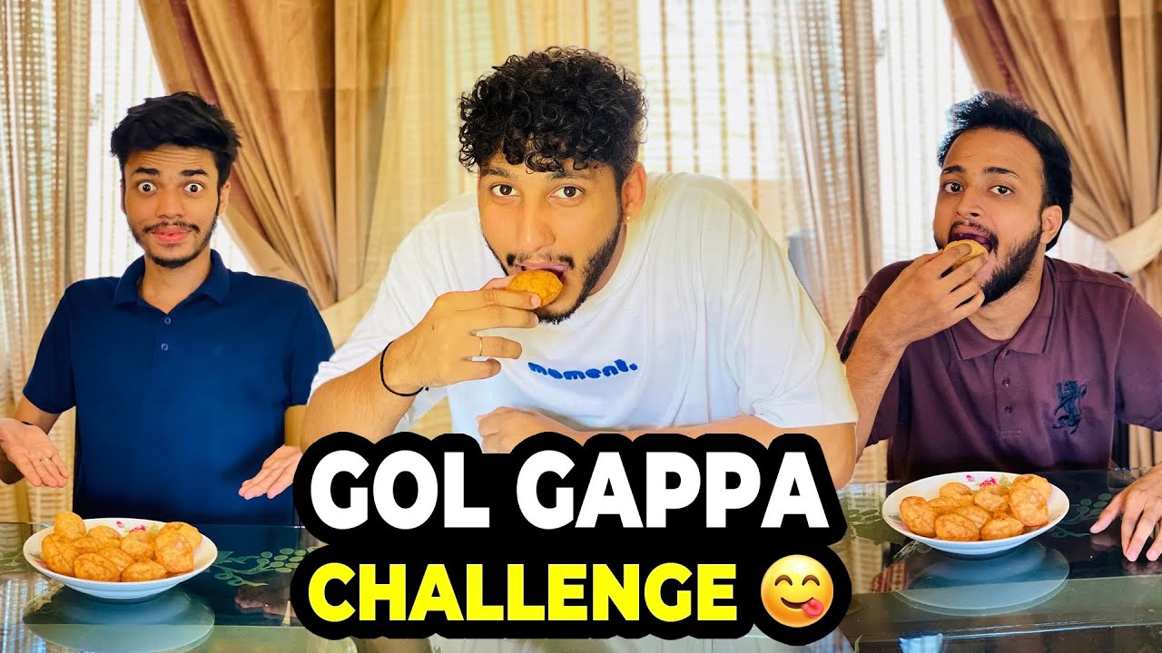 Gol Gappa Challenge 🔥30 seconds of chaos! 😂Mehdi's favorite Kalu Pulao🤪