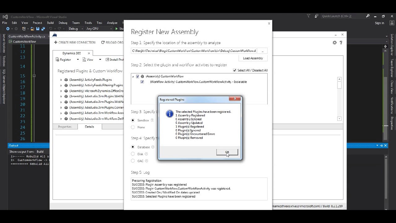 Custom Workflow Activity - Extended
