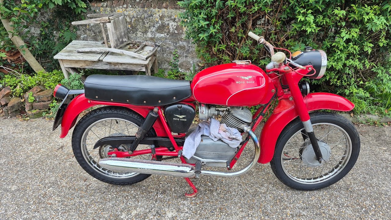 Moto guzzi stornello mk1 we brought from Italy. 