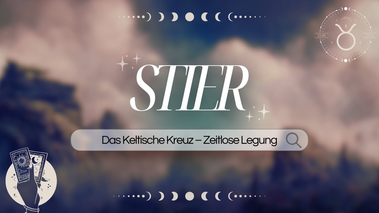 STIER I Du weißt, dass es „dein“ ist; Heilung zuerst ❤️ I Keltisches Kreuz