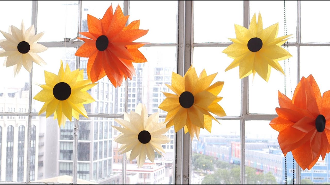 DIY Paper Bag Flowers