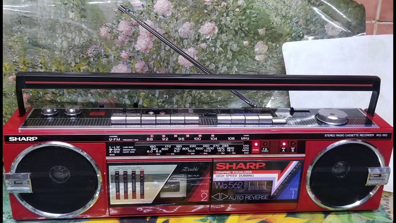Обзор магнитола Sharp QW-562H Japan