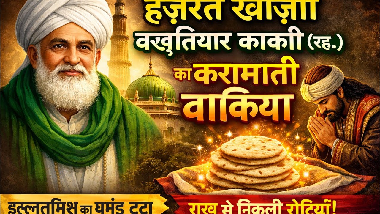 Hazrat Khwaja Bakhtiyar Kaki ka waqia|| हज़रत ख़्वाजा बख़्तियार काकी रहमतुल्लाह अलैह, हज़रत KGN||
