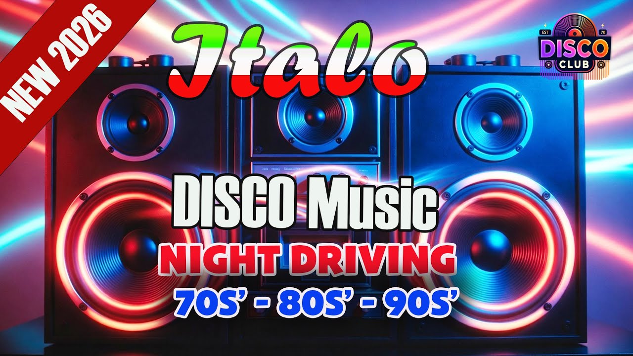 👉 Night Drive – Italo Disco Driving Music | Retro 80s Car Mix