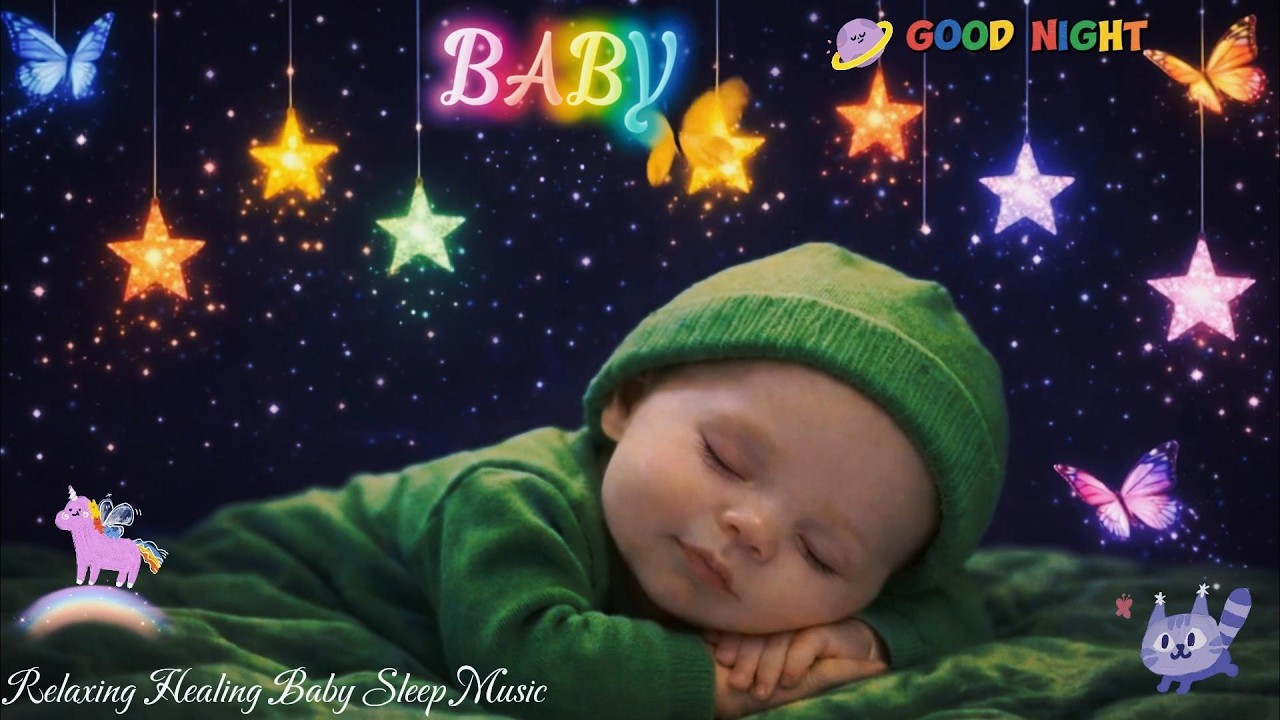 Mozart & Brahms Berceuses 💖 Baby Sleep Music | Música Suave para Dormir al Bebé
