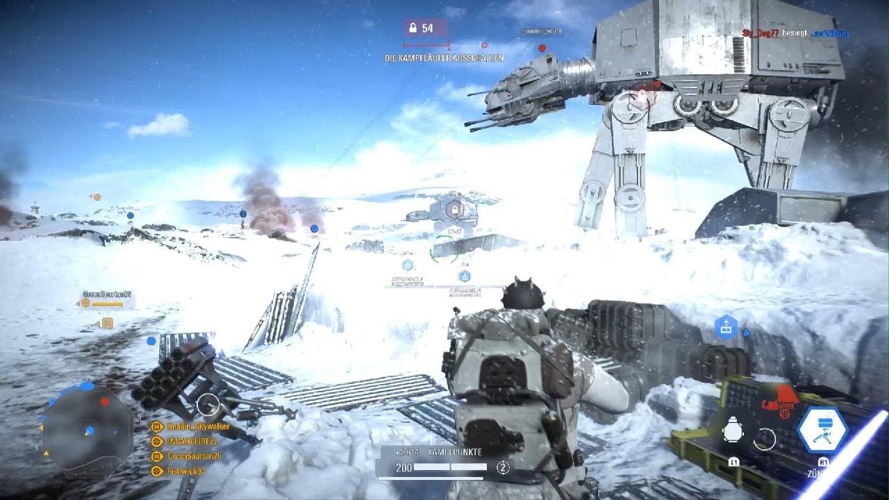 STAR WARS Battlefront 2: Galactic Assault (Gameplay No Comment)