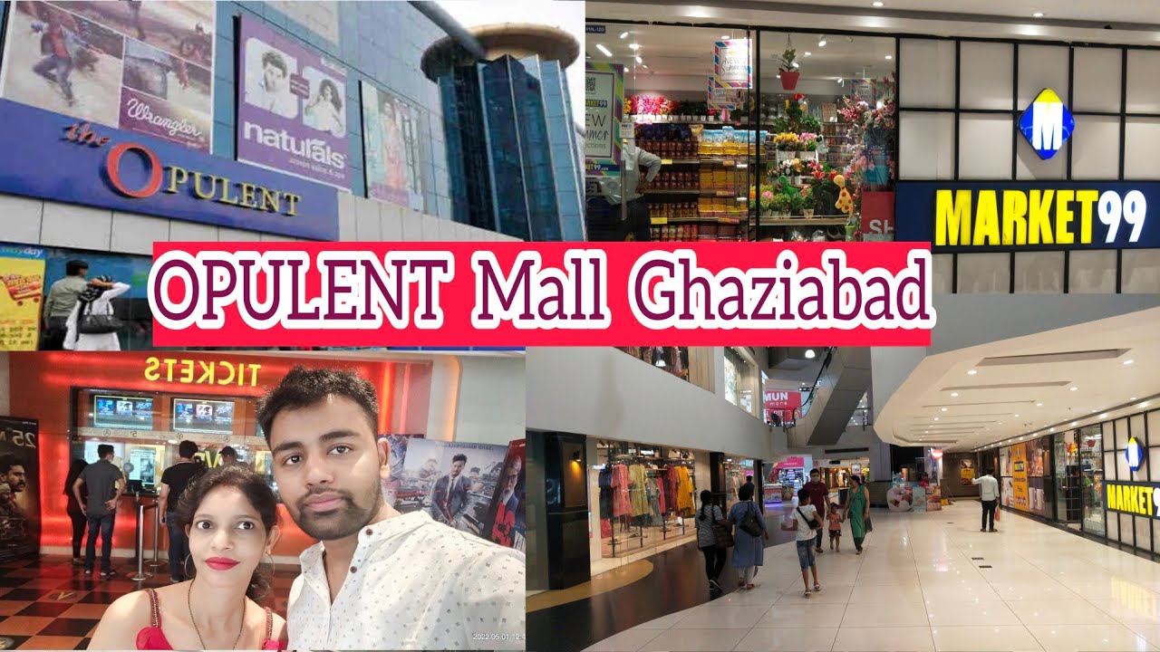 Opulent Mall GHAZIABAD Full tour - PVR Ghaziabad , Big Bazaar || Opulent Shopping Mall