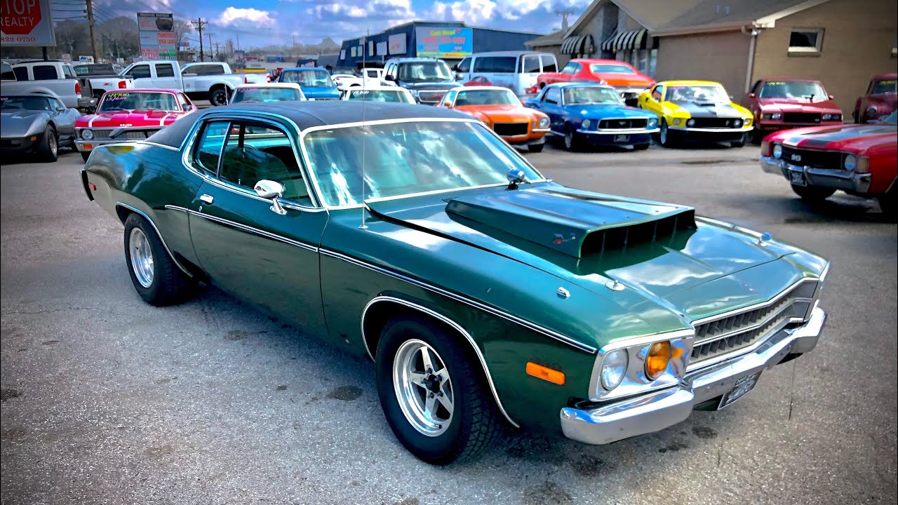 Test Drive 1974 Plymouth Satellite Sebring Built 440 SOLD $16,900 Maple Motors #506-1