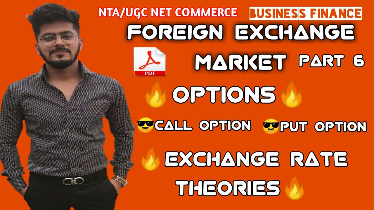 Part 6 Options | Exchange rate theories | foreign exchange market | net commerce