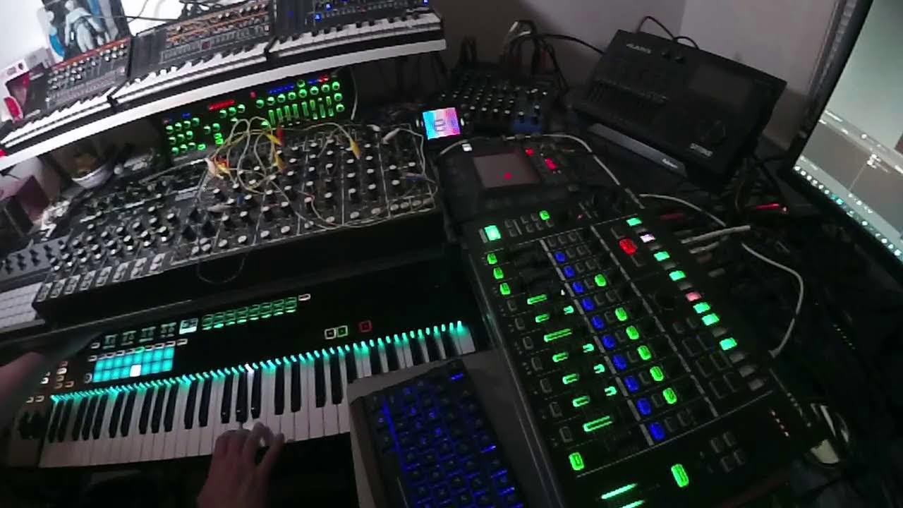 MEGA LONG Meditation Ambient Drone Improv LIVE Stream 1/2/22