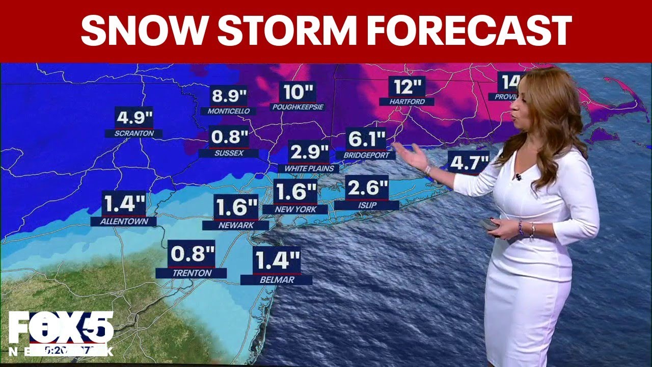 NYC snowstorm forecast: Totals so far, looking ahead to more cold