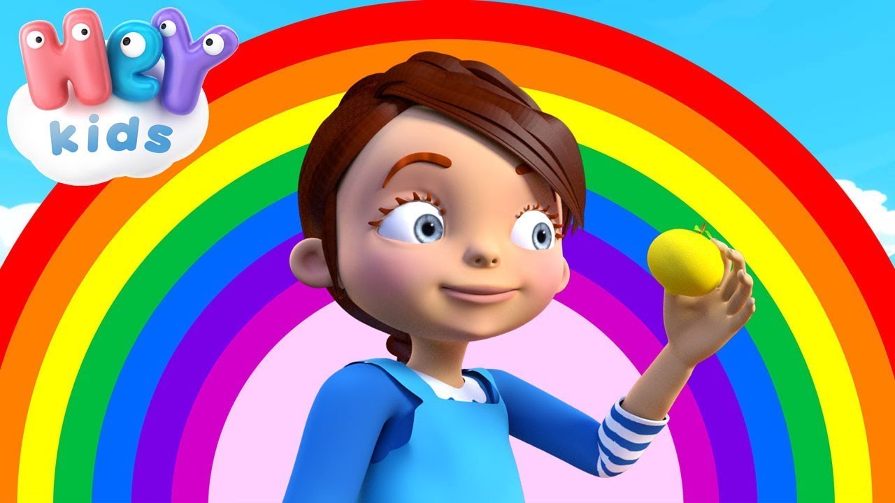 Het Kleurenlied 🌈 Kleuren leren voor peuters | Nederlandse kinderliedjes - HeyKids
