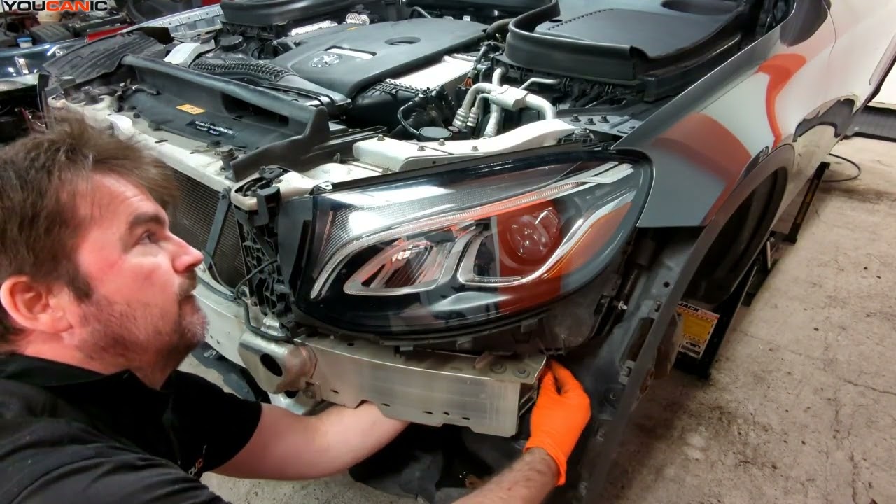DIY Headlight Assembly Replacement for 2016-2022 Mercedes-Benz GLC (X253)