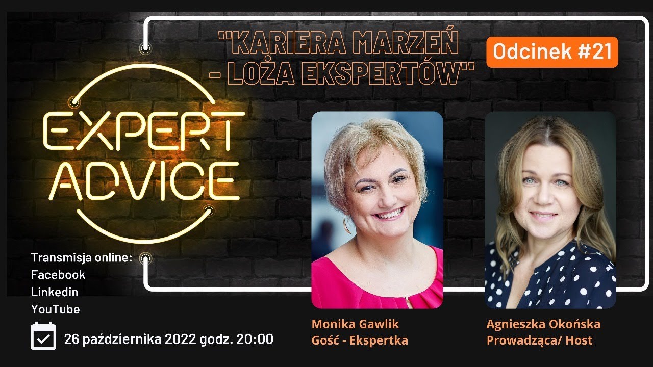 S2E21 - Loża Ekspert&oacute;w z Moniką Gawlik o karierze w administracji państwowej