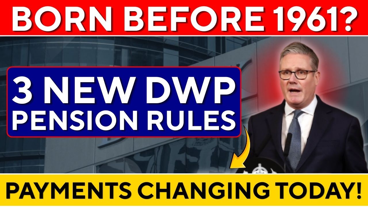 🚨 Born Before 1961| 3 New DWP Pension  Rules Now Active Could Change Seniors Payments TODAY!