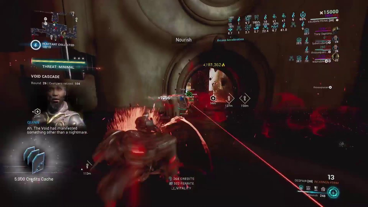 Warframe | Vauban Cascade Photon nourish