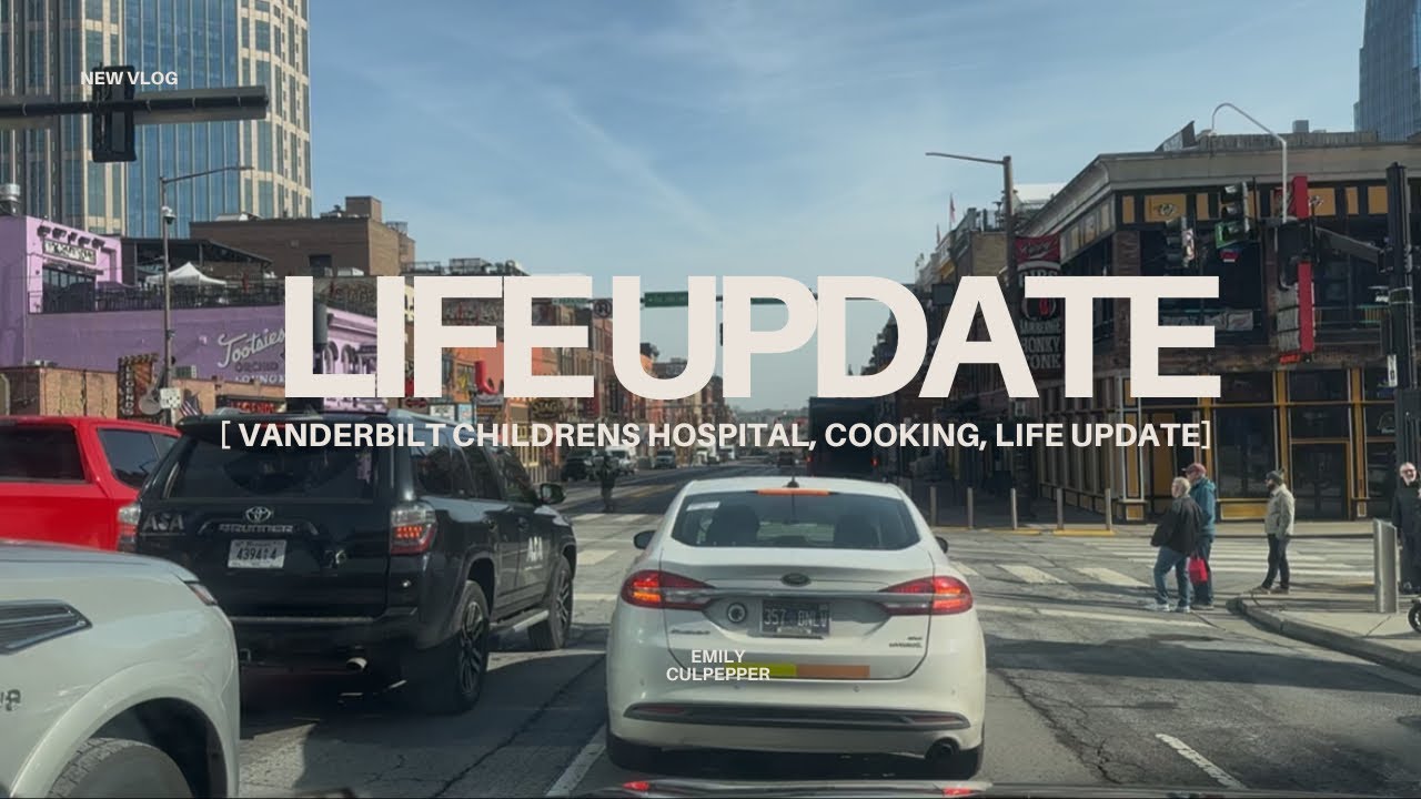 Life Update •a trip to Vanderbilt Children’s Hospital, cooking, a time with my boys•