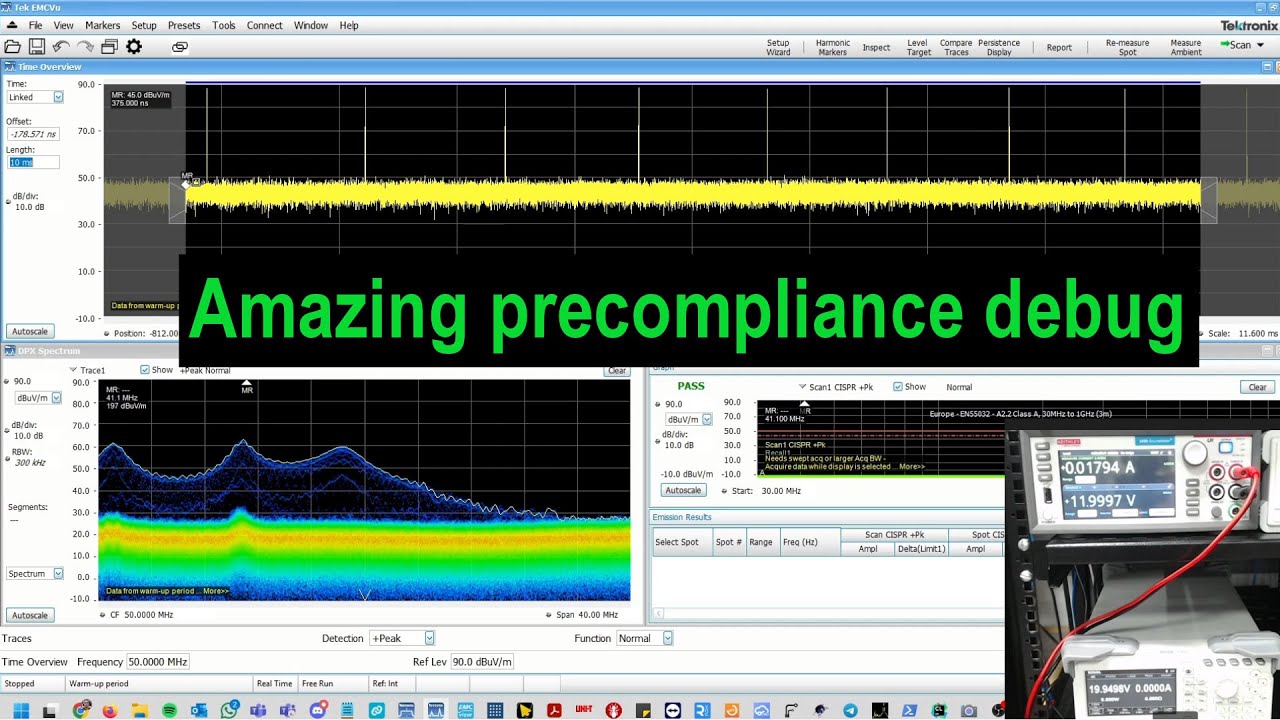 Tektronix & Tekbox - EMC #2 - Emissões Irradiadas com RSA306B