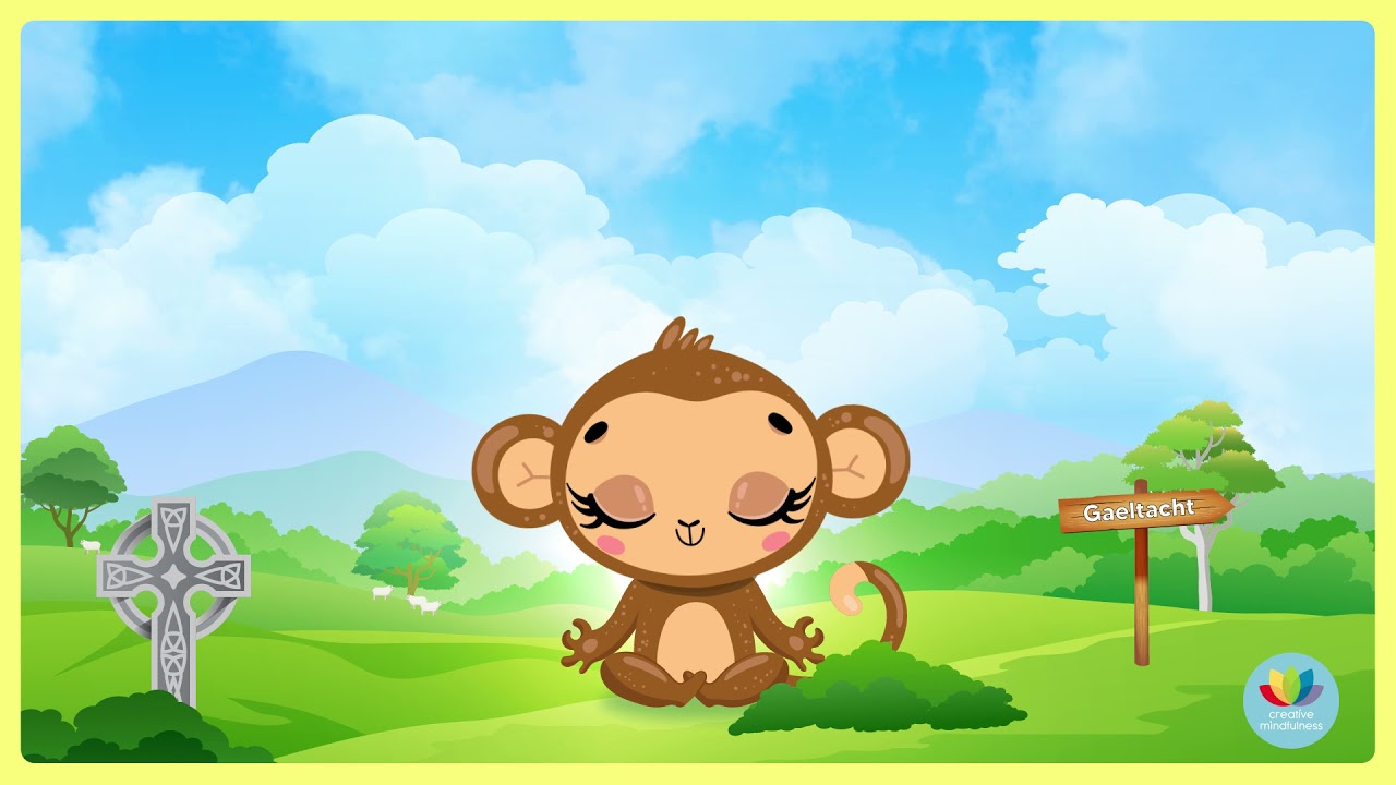 Machnamh ar an anáil (Mindfulness Of The Breath) - Creative Mindfulness as Gaeilge