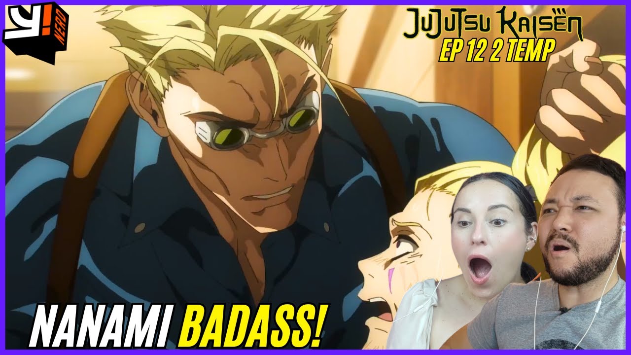 NANAMI BADASS D+!! NANAMI VS HARUTA| React JuJutsu Kaisen Temp 2 Ep 12 | Nanami brilhou demais