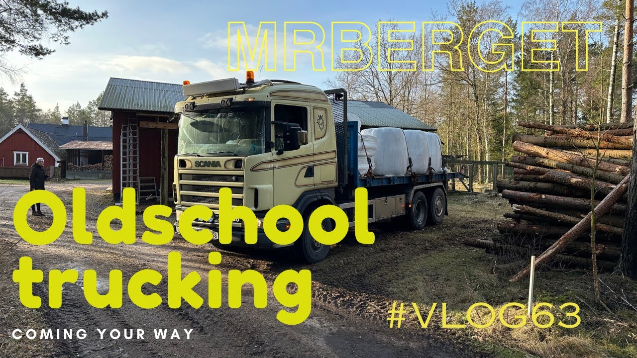 Oldschool trucking , coming you way! #vlog63