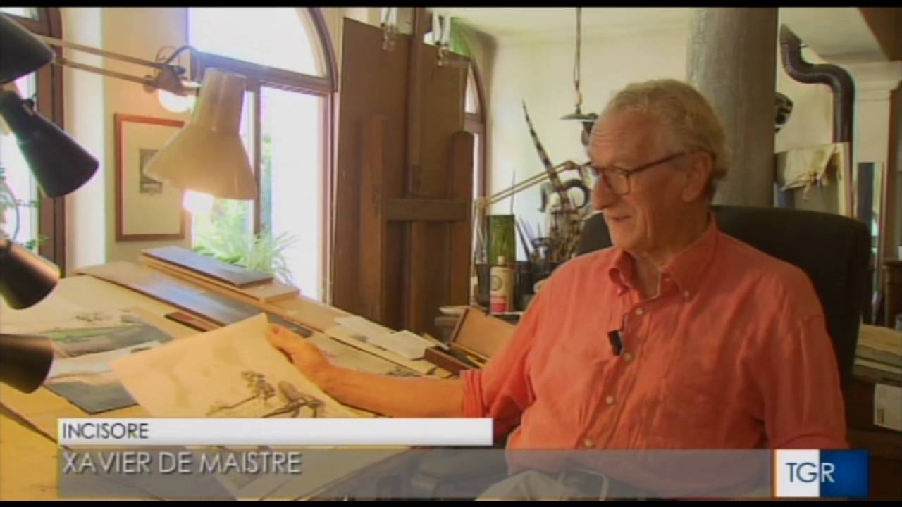 Borgo Cornalese e Xavier de Maistre al TG3