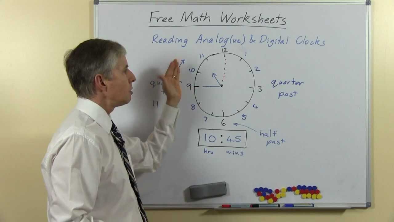 Learn to Read Analog and Digital Clocks
