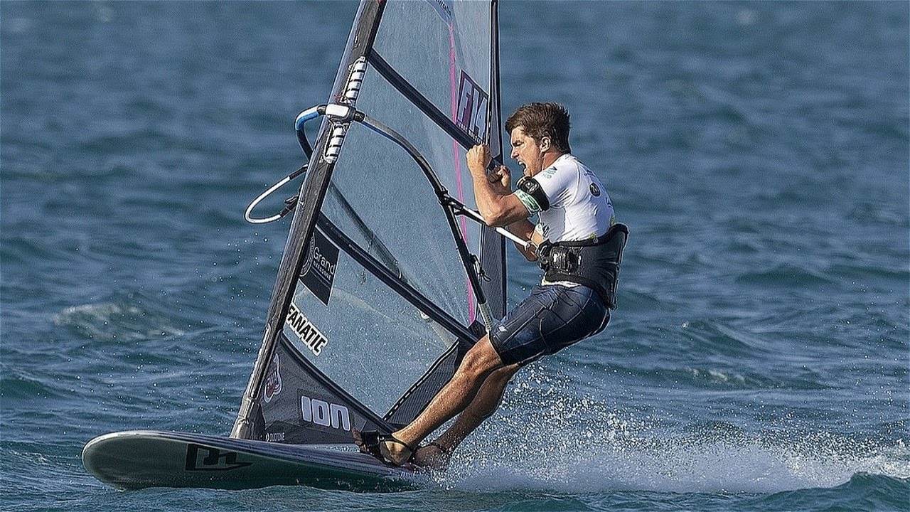 Pierre Mortefon and Delphine Cousin Questel at the Bureau Vallee Dream Cup, New Caledonia