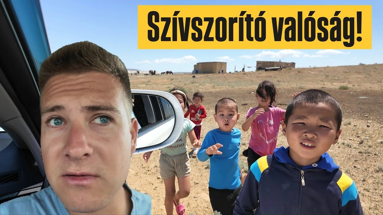 Luxusautóval ELVESZVE a félsivatagban 🐫🇰🇿