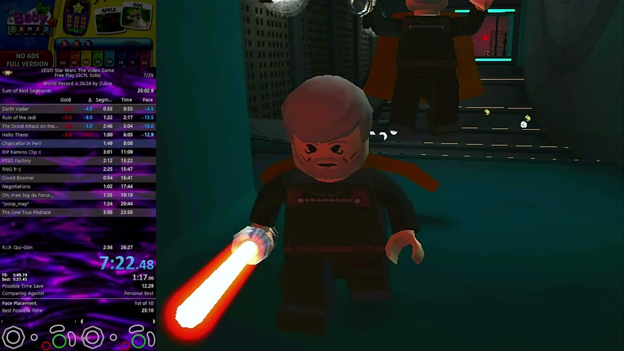 LSW1 Free Play (GCN) in 25:54