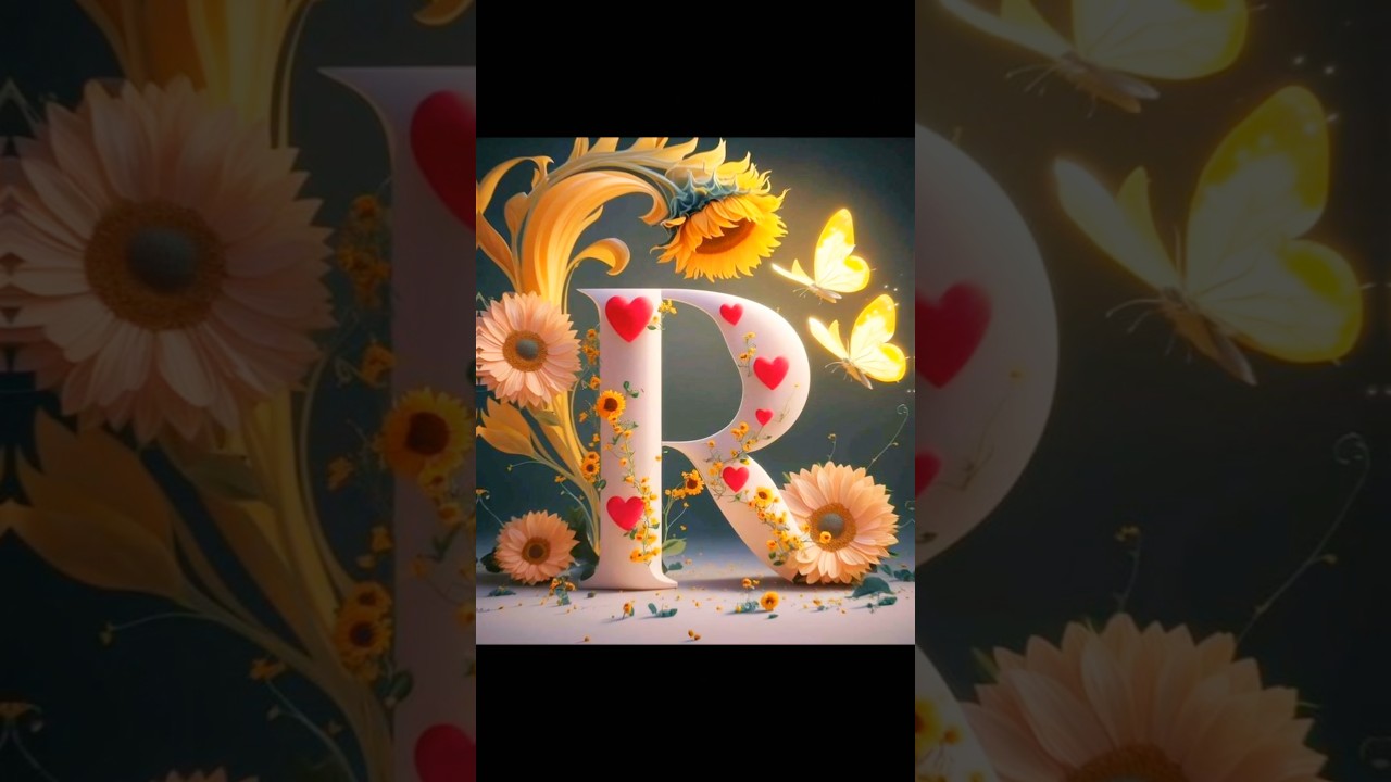 ❤️ R name love letter ❤️ WhatsApp status videos 🥀❤️#shotrs #namerts #R #commentyourname #love #viral