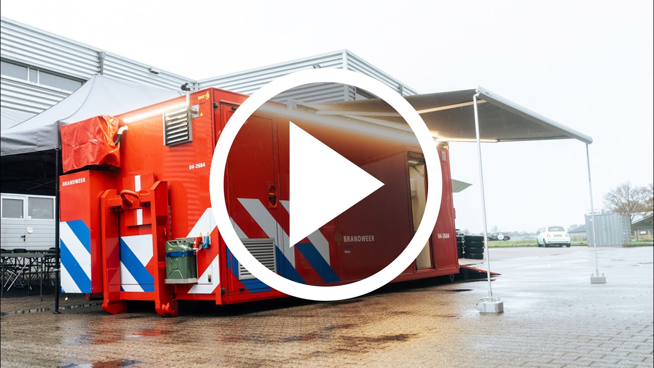 De verzorgingsgroep van Brandweer Heino