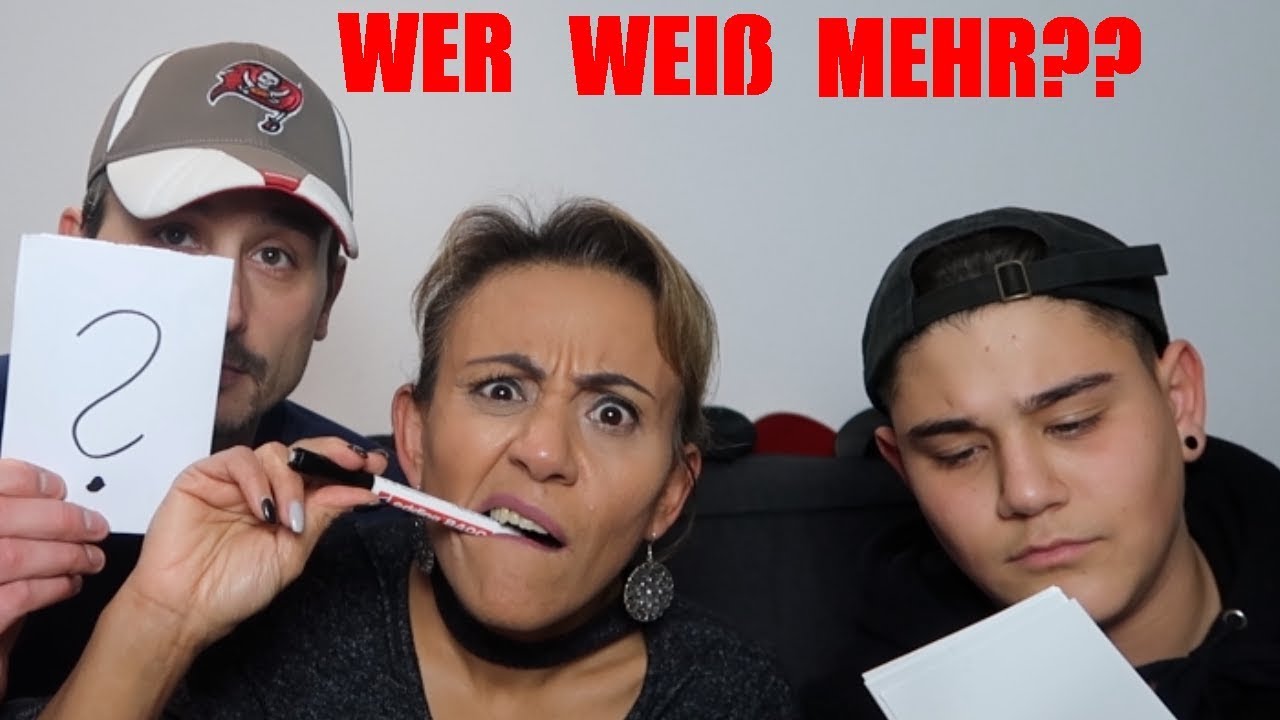 WER WEIß MEHR CHALLENGE!! -mit Family Fun