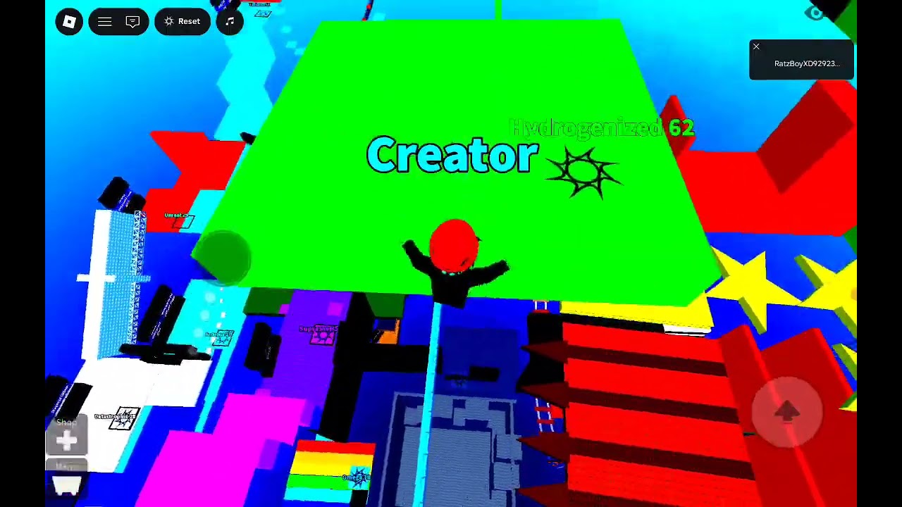 Ratzboy's difficulty per level obby levels 41 - 91