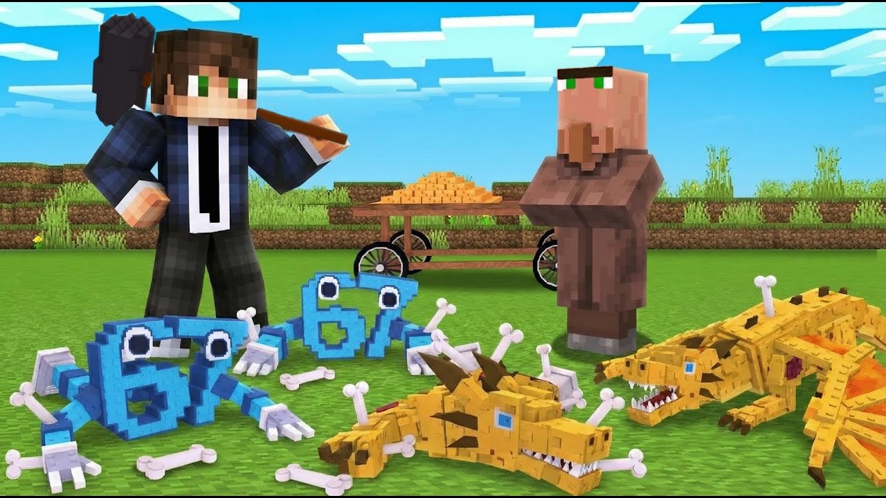 Rage i Kovalski su Polomili Sve Kosti Brainrotova u Minecraftu..
