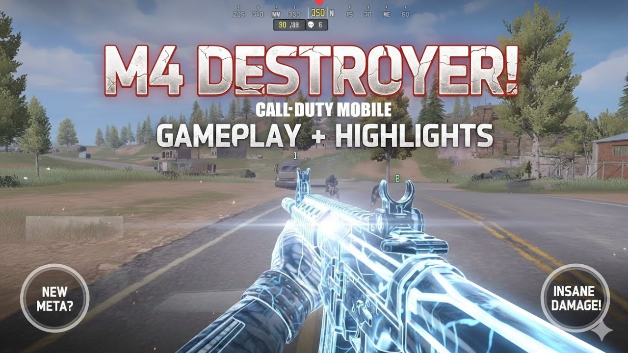 That's why M4 Is the default gun in call of duty mobile