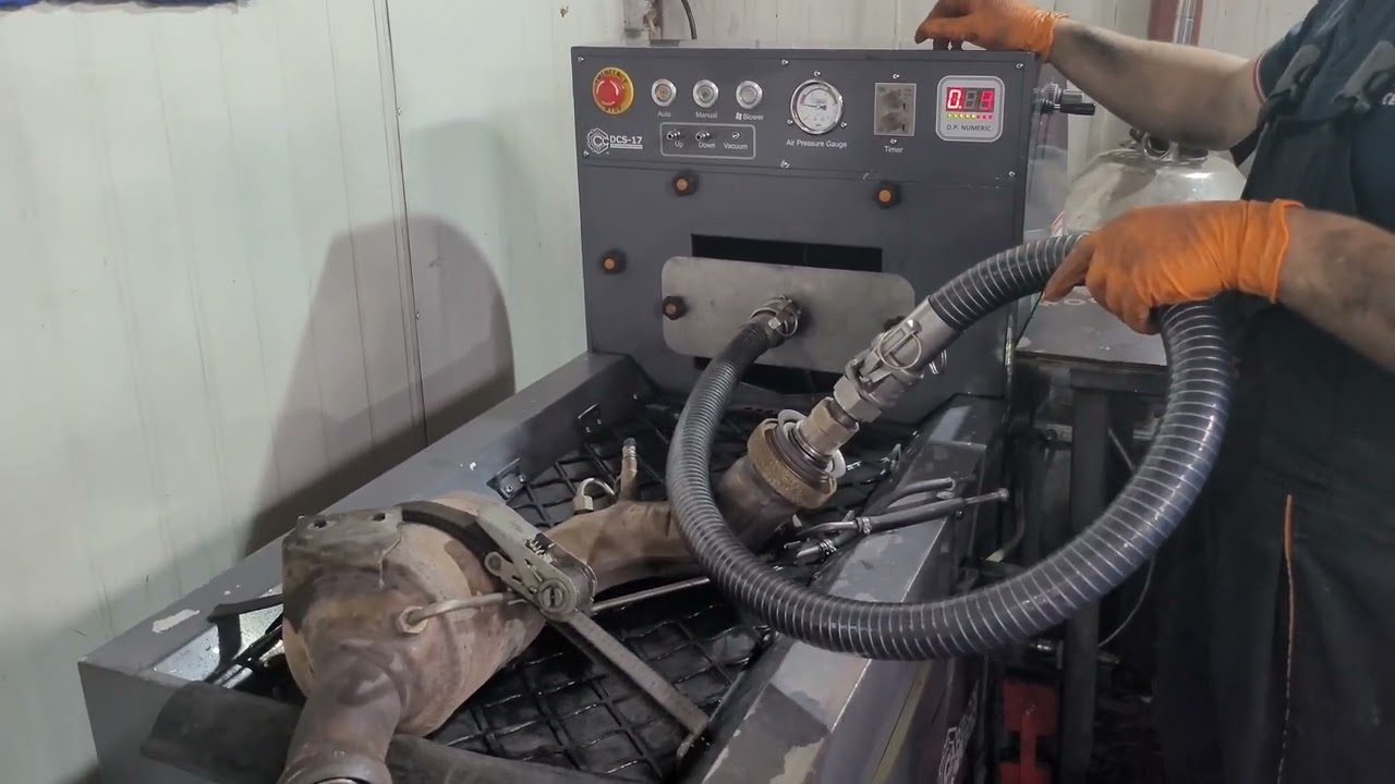 Proces curățare Filtru DPF CLS 350 - CLEAN DPF ROMANIA