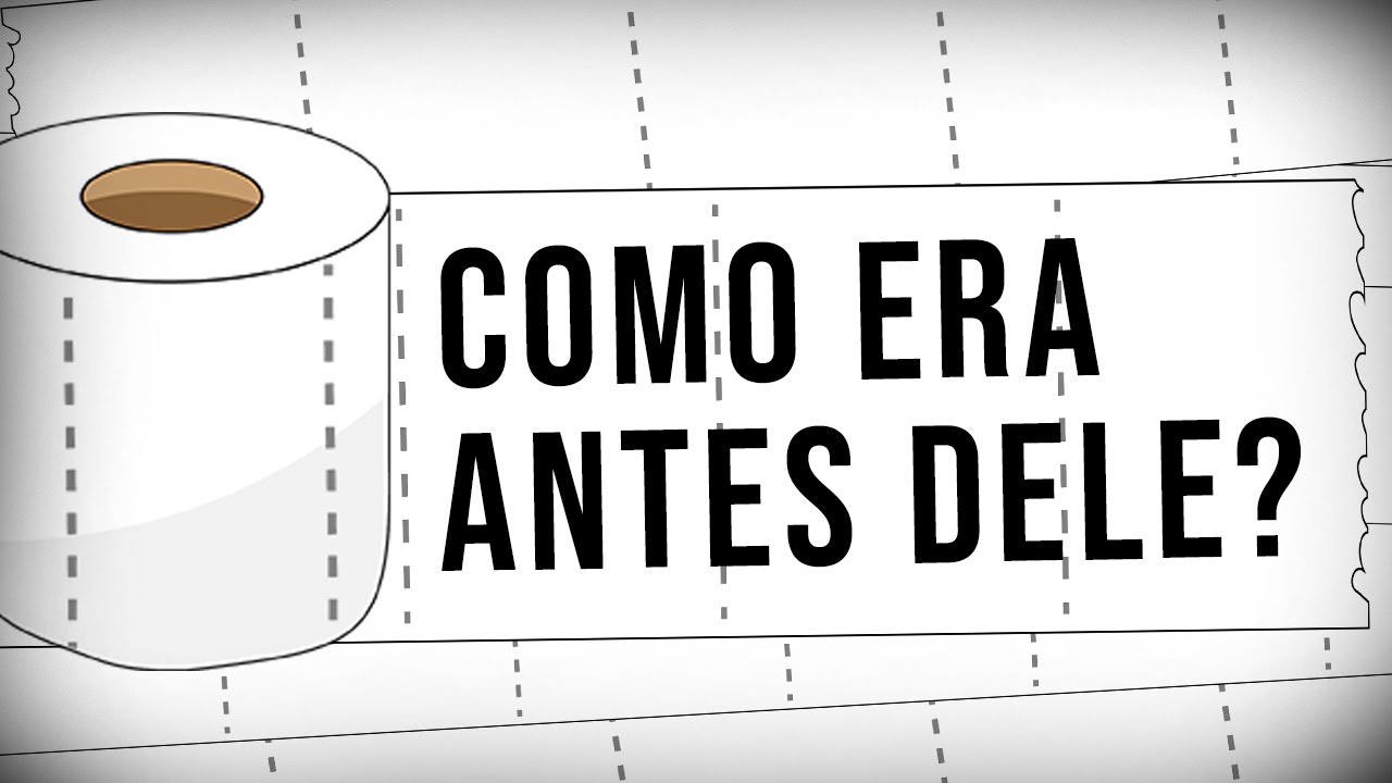 COMO AS PESSOAS FAZIAM ANTES DA INVENÇÃO DO PAPEL HIGIÊNICO?