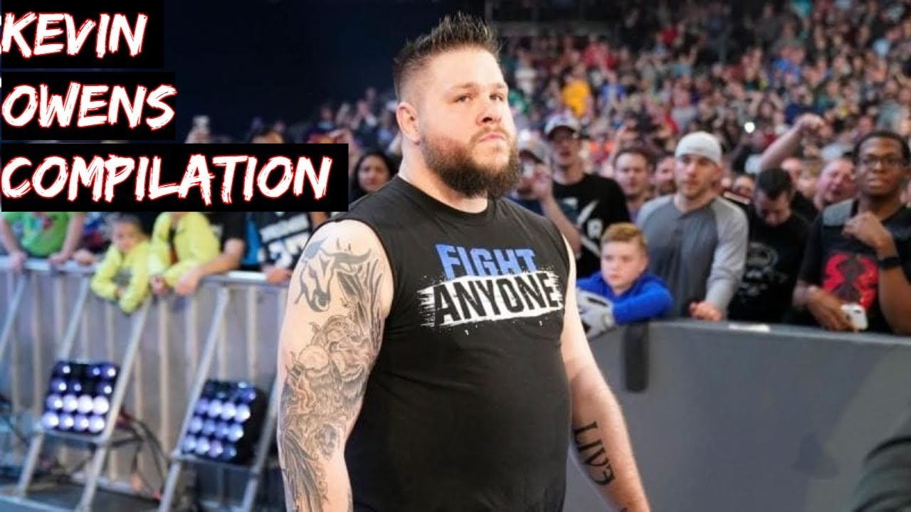 [WWE] Kevin Owens-Apron Powerbomb & Stunner Compilation