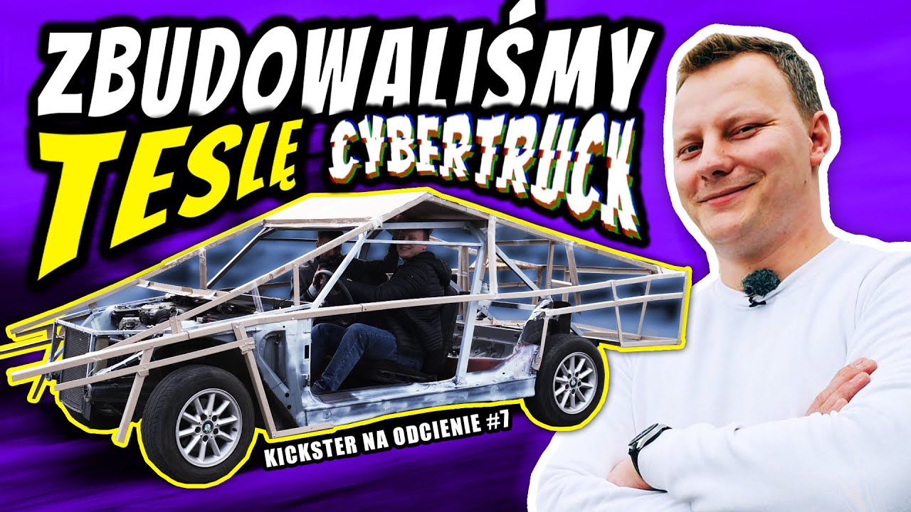 Jak zrobiliśmy CYBERTRUCK-a? TESLOŹMINEK na Prima Aprilis - Kickster na odcinie #7 | KOŹMINEK #4 |