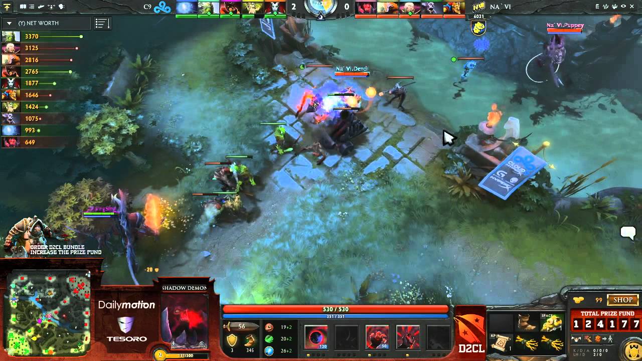 Na'Vi vs Cloud 9 Game 1   Dota 2 Champions League Grand Final   Tobi Wan & syndereN