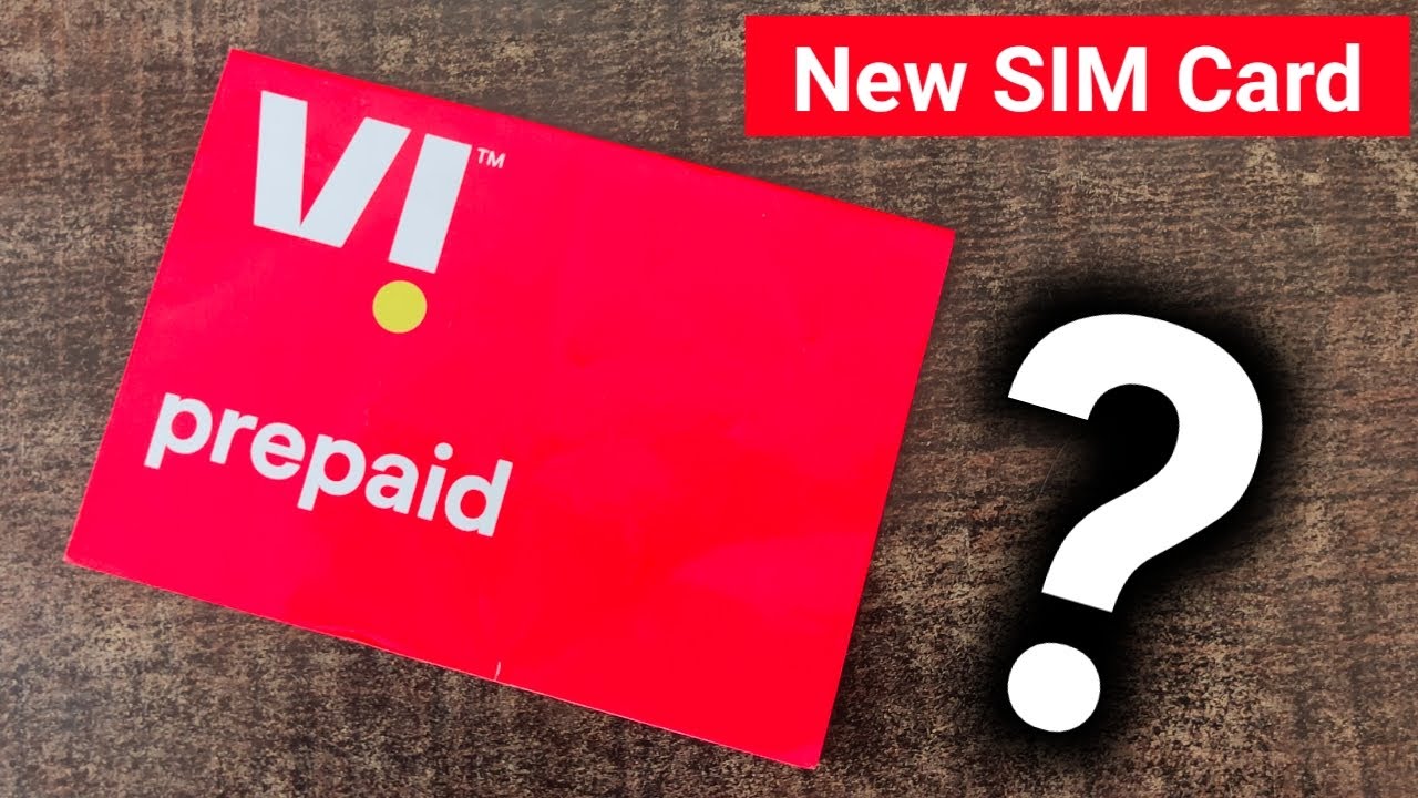 Vi SIM Card Unboxing & First Look | Vi sim card | vi new telecom company