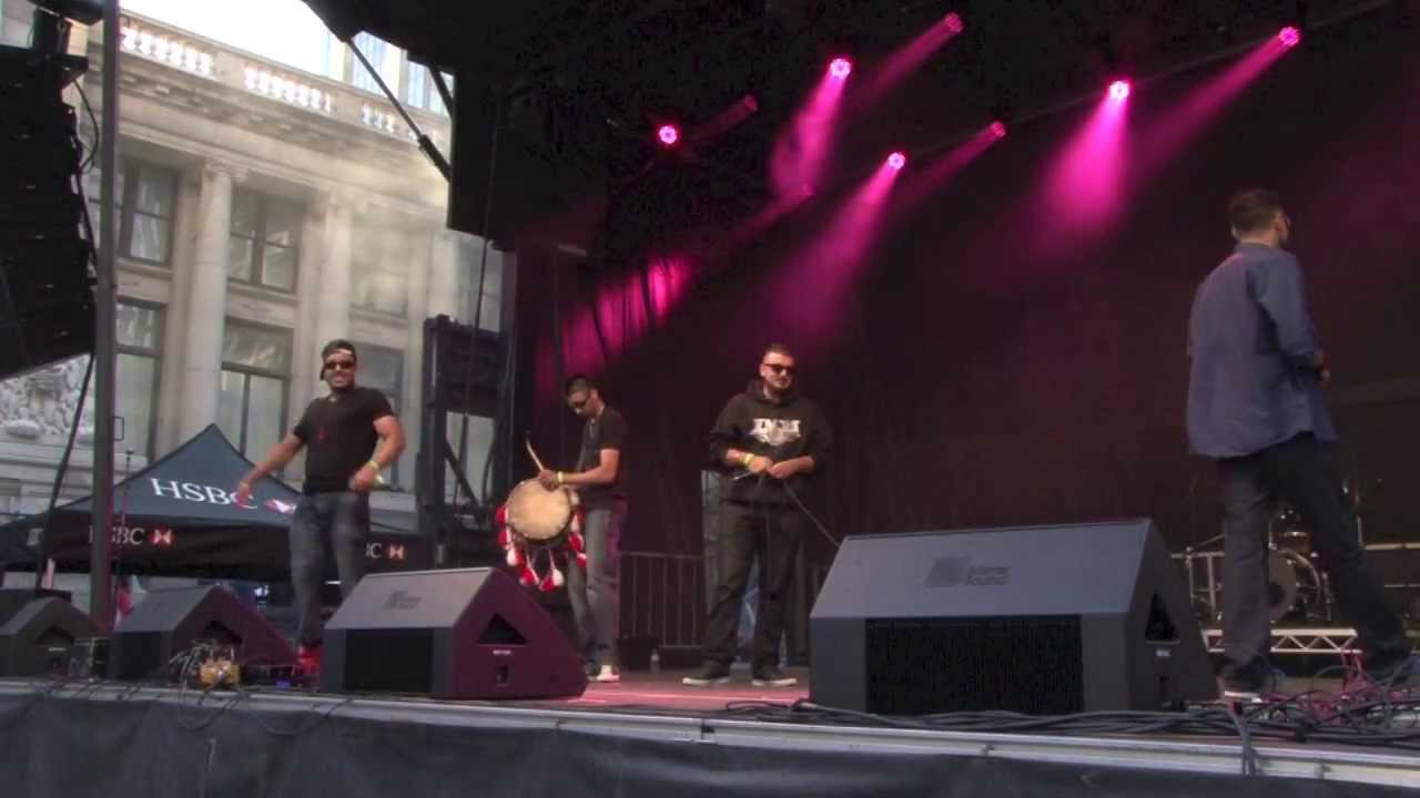 Jup Gill  & GS Hundal LIVE - HSBC City of Bhangra: Downtown Bhangra - VIBC 2013