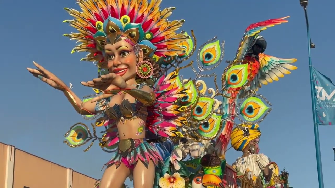 CARNEVALE DI SCIACCA 2026 CARRO ALLEGORICO: TODA GIOIA TODA ALEGRIA DESTINAZIONE BAHIA 