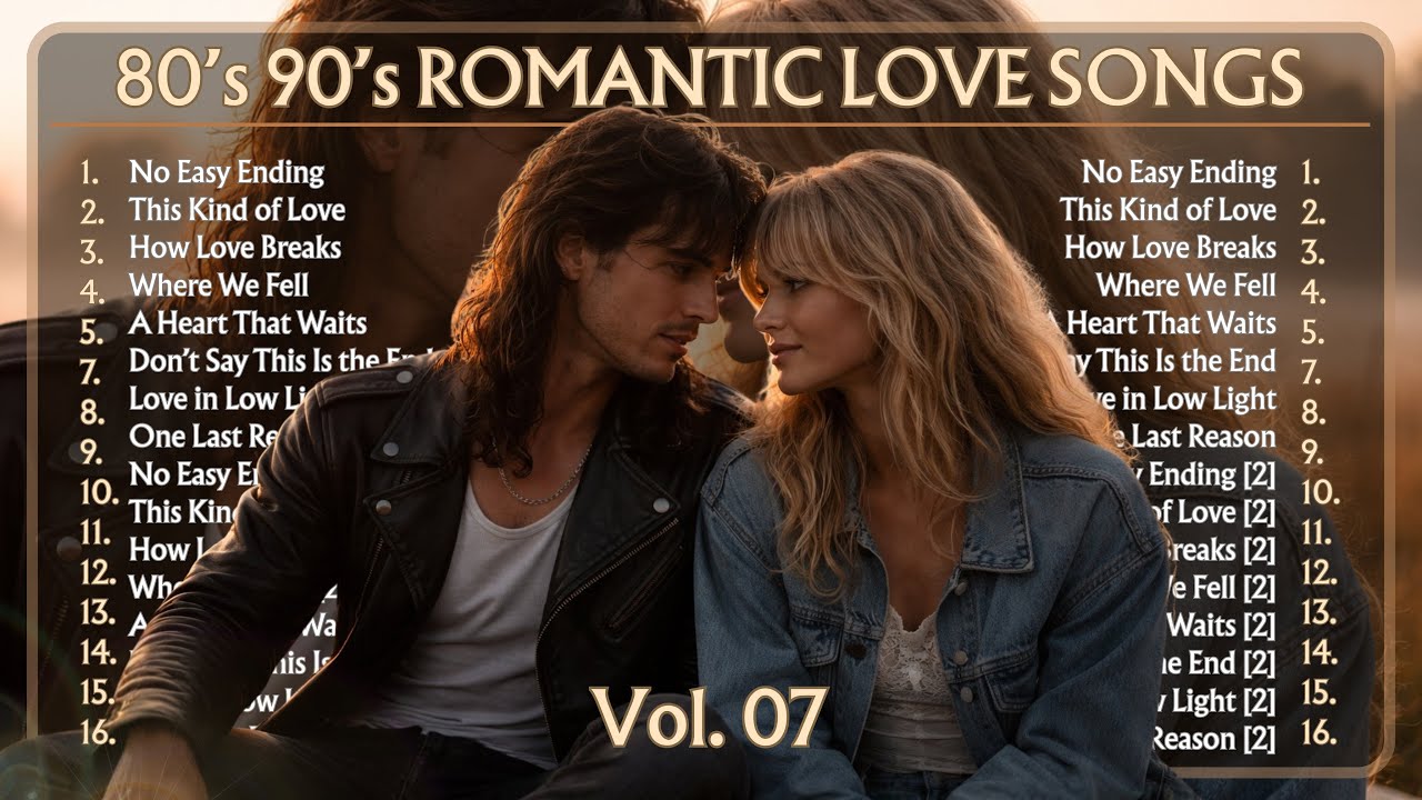 Playlist: Timeless Hearts in Stereo | 80’s & 90’s Romantic Rock Ballads 📼 ❤️ Vol. 07