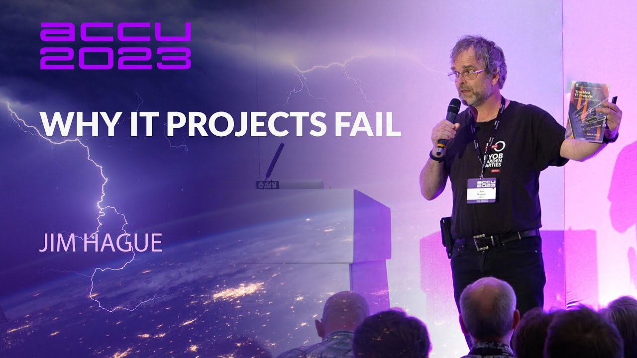 Lightning Talk: Why IT Projects Fail - Jim Hague - ACCU 2023
