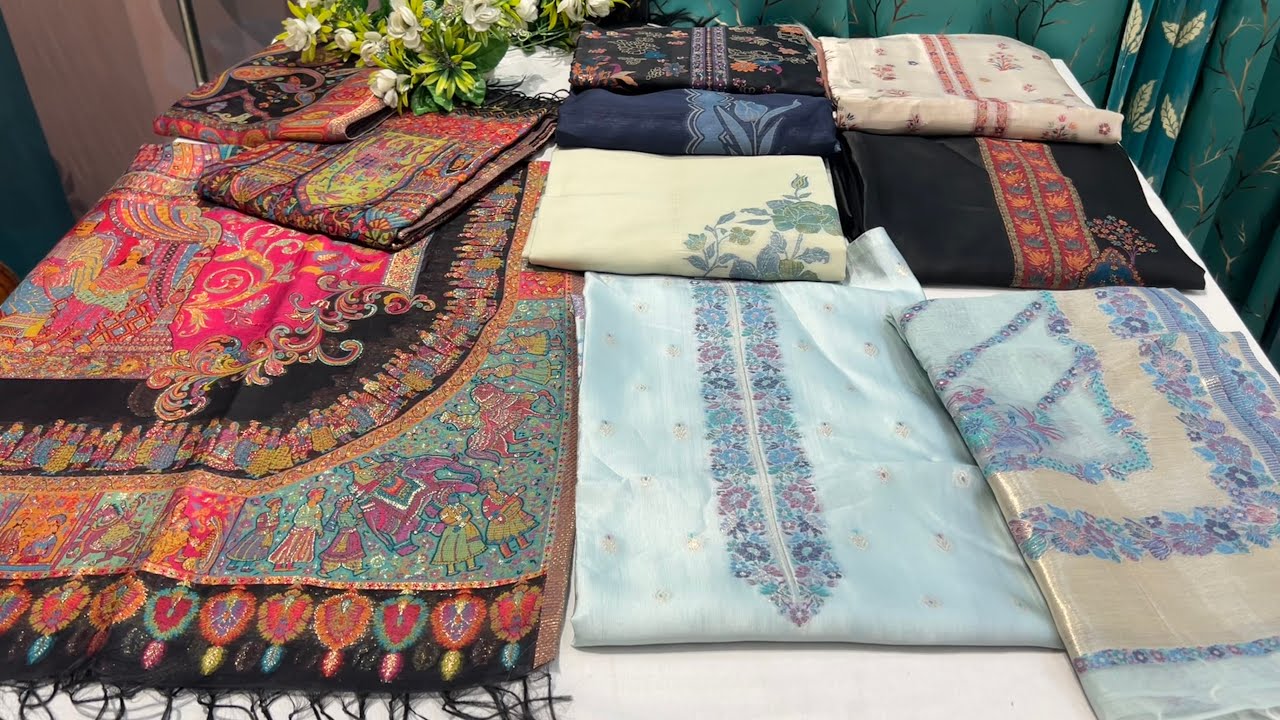 16-Mar-26 | Pure Silk Weaving Jamawar Suits | Dupatta’s. WhatsApp for orders +91-7051012285