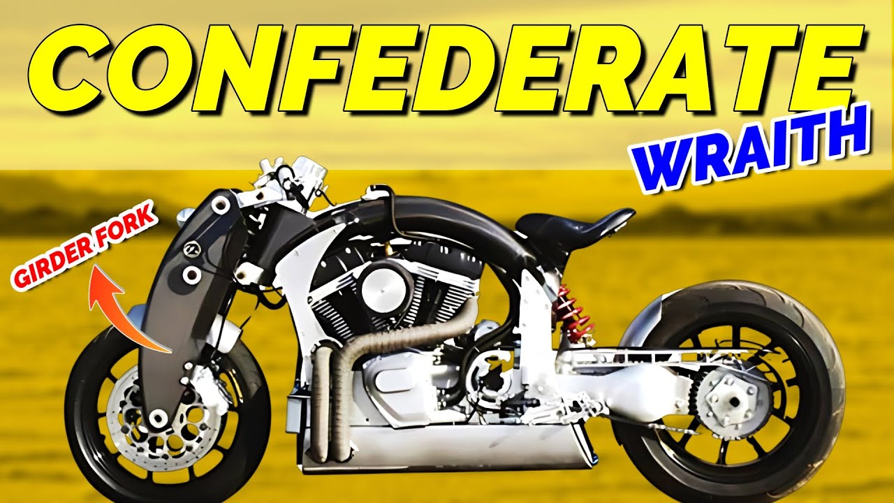 Confederate Wraith: The Journey of a V-Twin Engine with a Revolutionary Fork Design