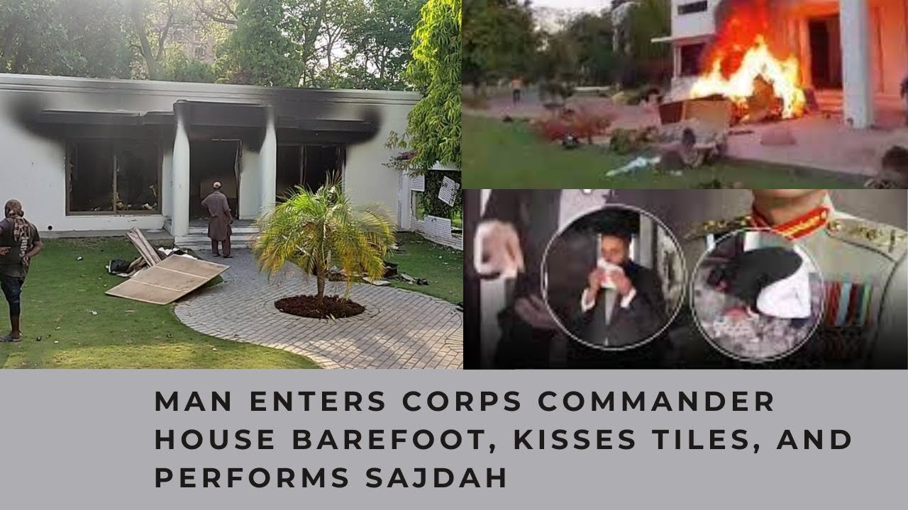 Man Enters Corps Commander House Barefoot, Kisses Tiles, and Performs Sajdah